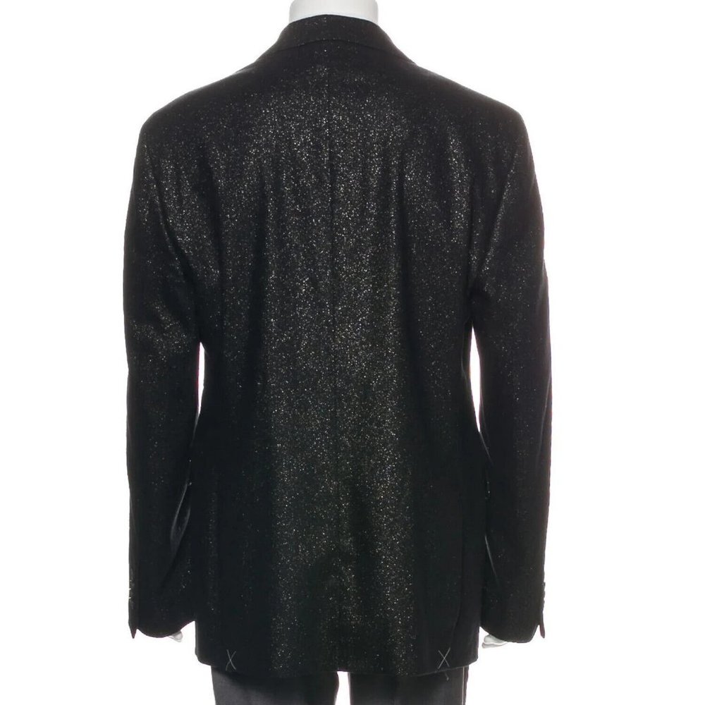 Michael Kors Mens Lurex Wool Blazer Size 44R Retail Value: $798.00 - Picture 4 of 7